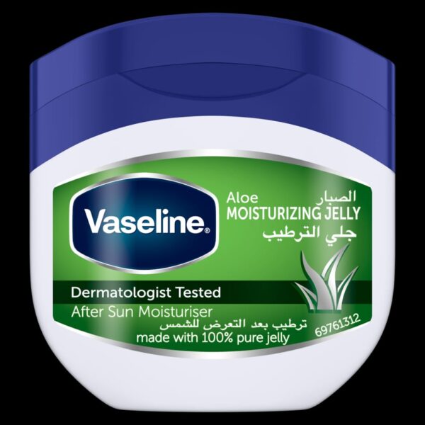 vaseline healing jelly aloe , cocoa butter, to heal dry and damaged skin,   (250ml) - Image 3
