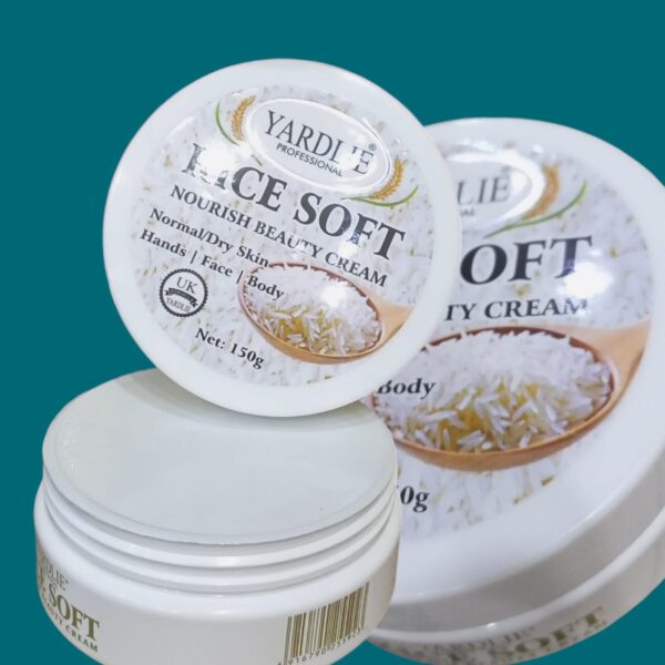 yardlie professional rice soft nourish beauty cream 150g