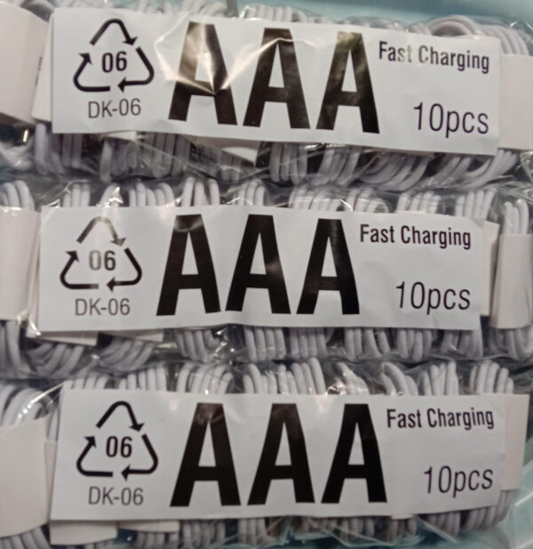 ( pack of 10 ) micro usb cable 6 a  fast charger - quick charging