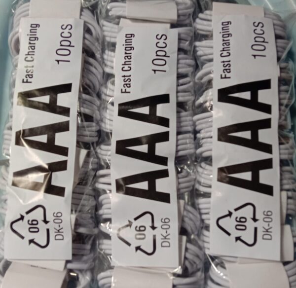 ( pack of 10 ) micro usb cable 6 a  fast charger - quick charging - Image 4