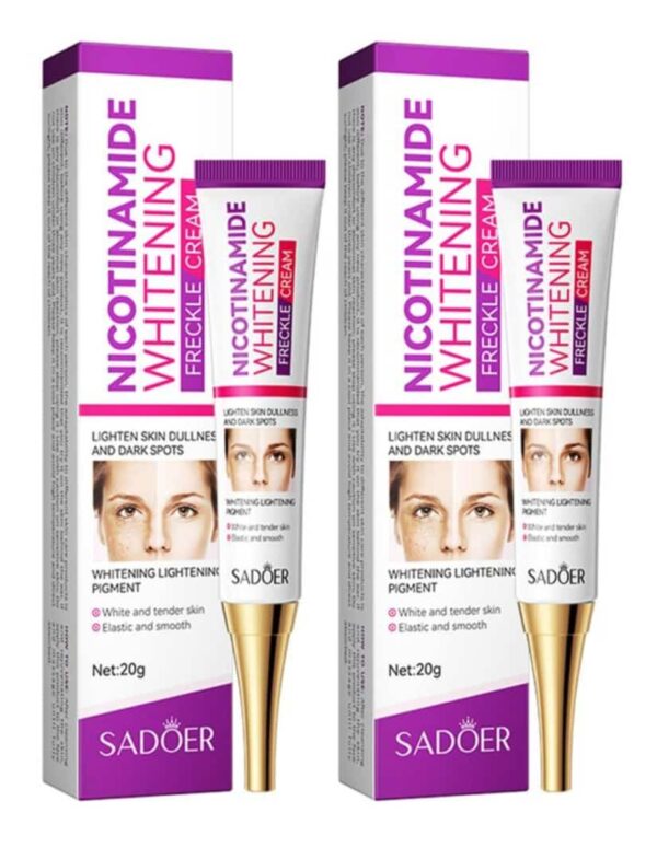 nicotinamide whitening freckles cream remove melasma dark spot acne marks lightening melanin brightens skin tone face skin care - Image 5