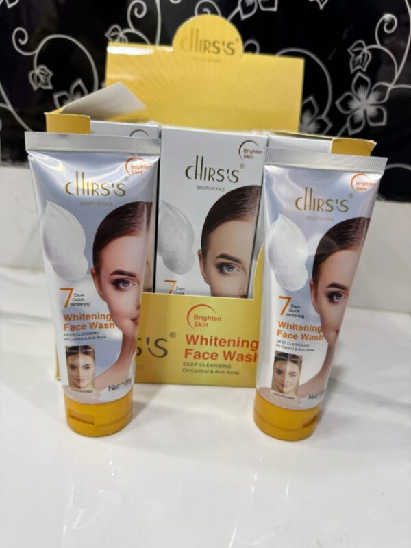 chirs’s 7 day whitening facewash 120g