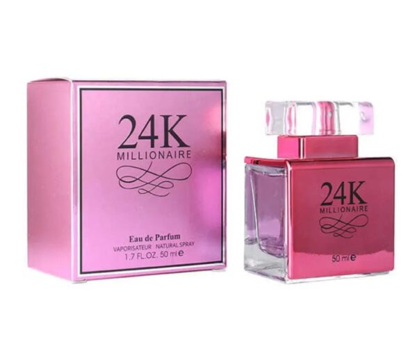 24k  millionaire perfume women's eau de fruity scent 50ml (original) - Image 4