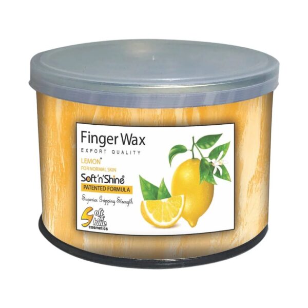 (lemon) soft n shine  finger wax 225gm - Image 3
