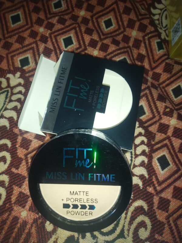 miss lin fitme matte face powder double 2in1 - Image 4