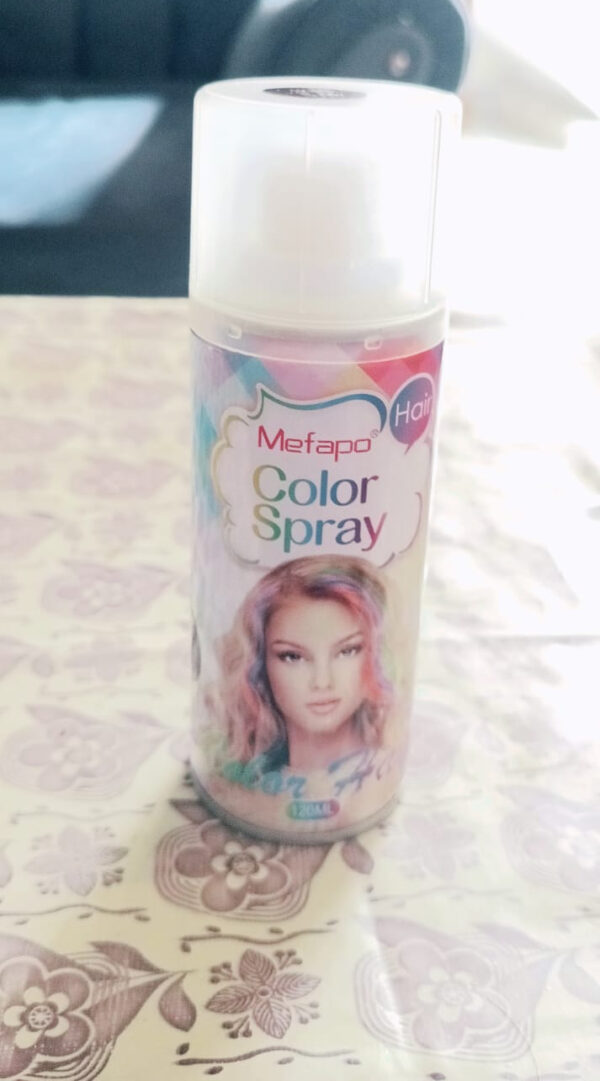 temporary hair colour spray-golden (120ml) - Image 3