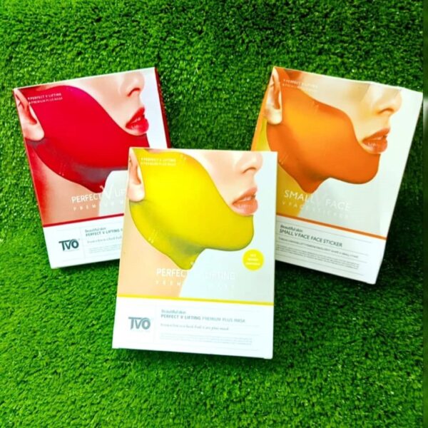 v line high quality chin mask v up contour tightening firming lift face mask (random color)