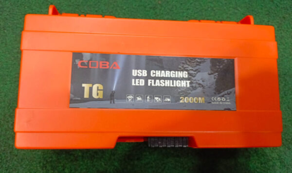 cobra tg usb charging led flashlight 200m - Image 5