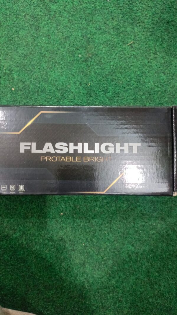 portable led flashlight, 3 light intensity modes, usb, - Image 2