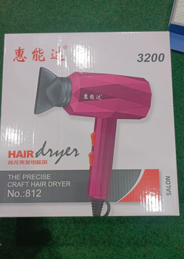 hair dryer the precise craft hair dryer no:812 (3200) - Image 4