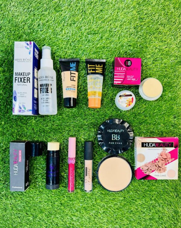 8 in 1 makeup deal makeup fixer, bb cream, foundation, and many more for girls - Image 3