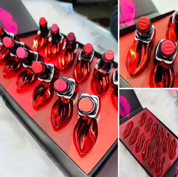 lip style lipstick high pigment smooth lipstick matte lipstick ,random color - Image 2
