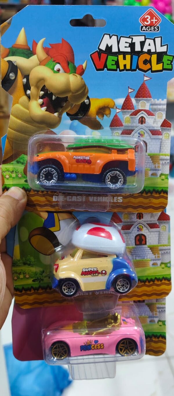 (1 pcs ) metal vehicle gaming character car (random color & car ) - Image 3