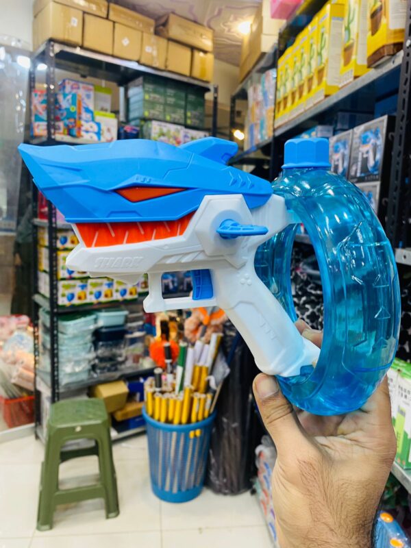 rechargeable electric shark water gun toy for fun - Image 7