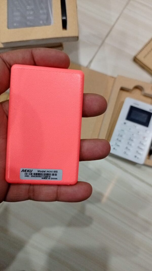 m5 mini mobile credit card size (random color ) - Image 4