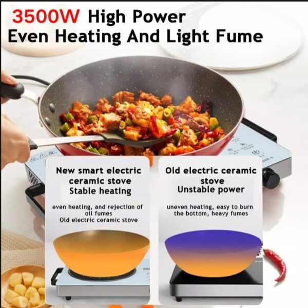 gropa multifunctional electric stove electric stove 3500w model infrared cooker capable for every pot(random color) - Image 10