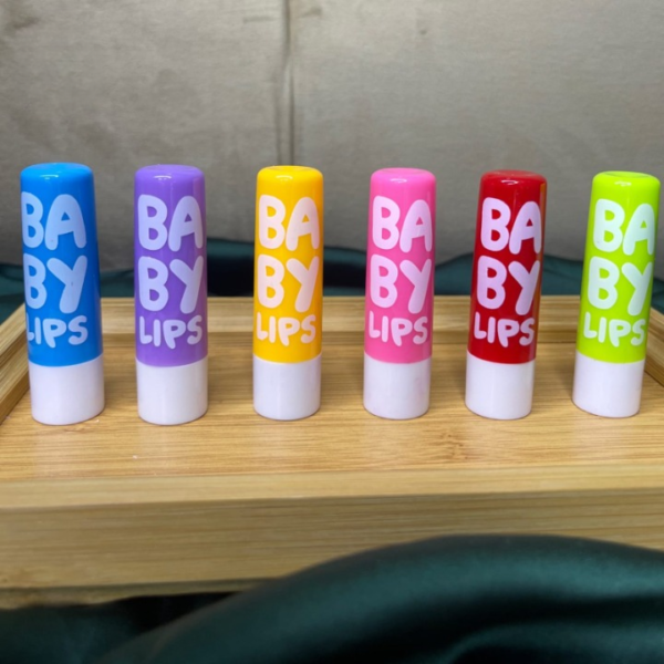 tinted lip balm, baby lips magic chapstick  (random color)