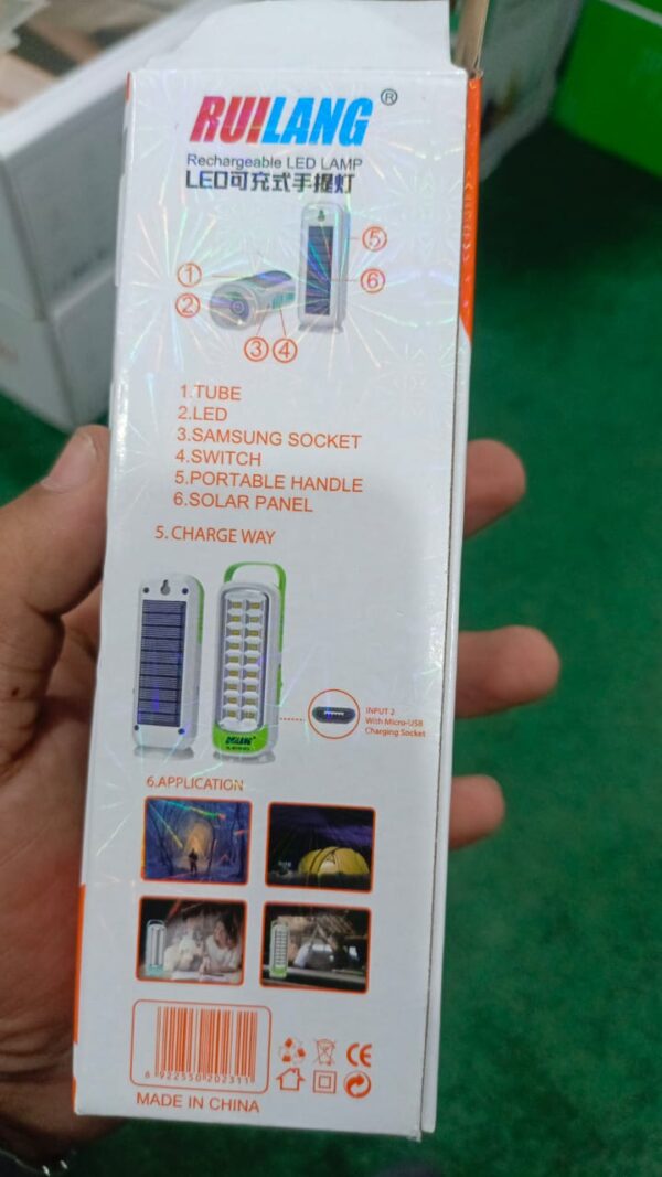 ruilang emergency light & rechargeable light & led lamp - Image 5