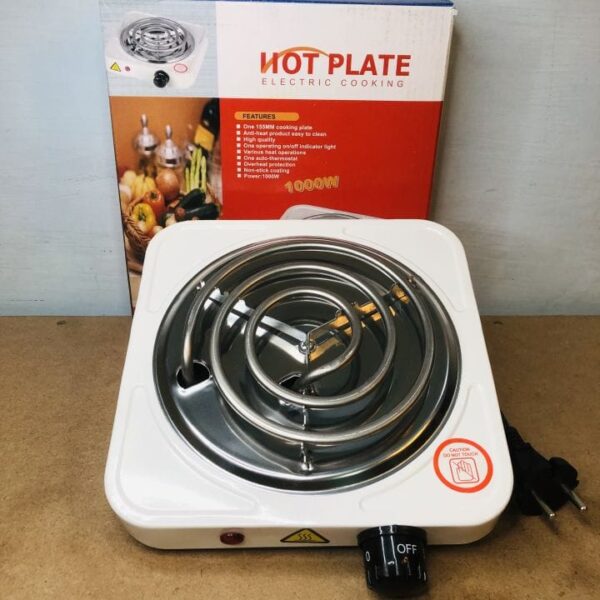 hot plate electric single burner  stove for cooking,  easy to clean (random color ) - Image 2