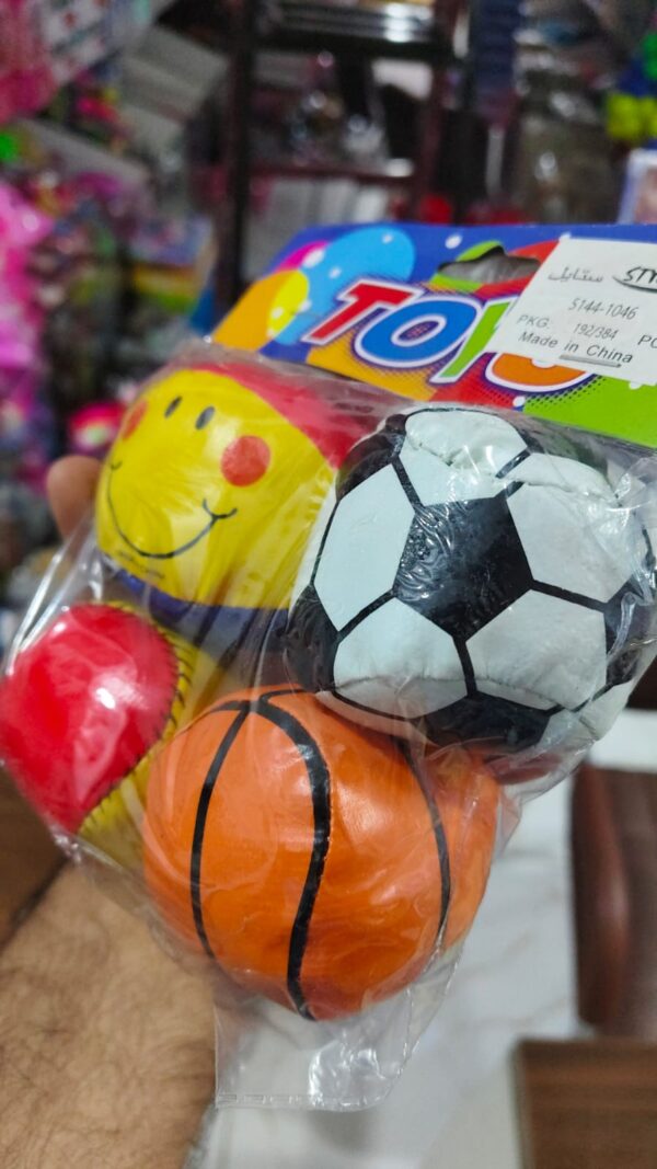 (pack of 4) speed power super sport soft mini football  for kids - Image 5