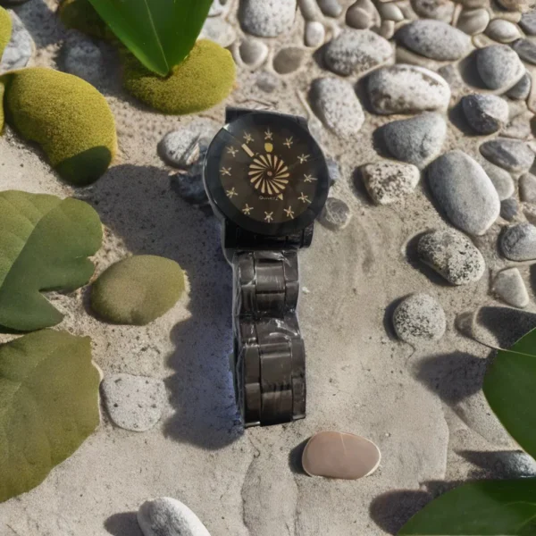positif quartz analog watch
