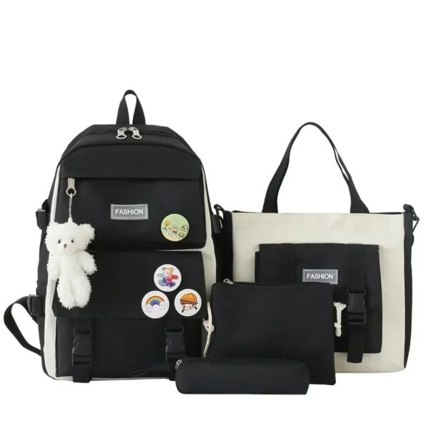 4-piece school bag set: stylish & practical new arrival 2024 - Image 5