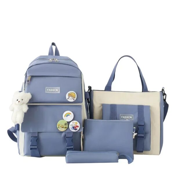 4-piece school bag set: stylish & practical new arrival 2024 - Image 6