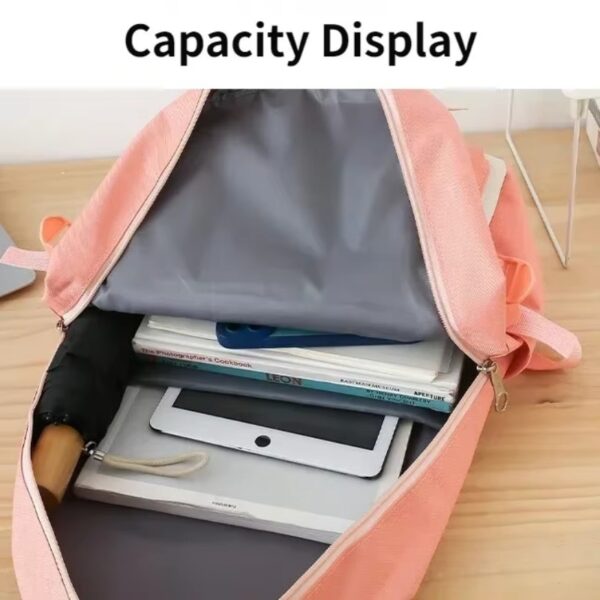 4-piece school bag set: stylish & practical new arrival 2024 - Image 8