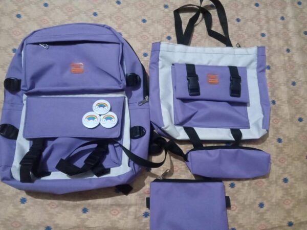 4-piece school bag set: stylish & practical new arrival 2024 - Image 10