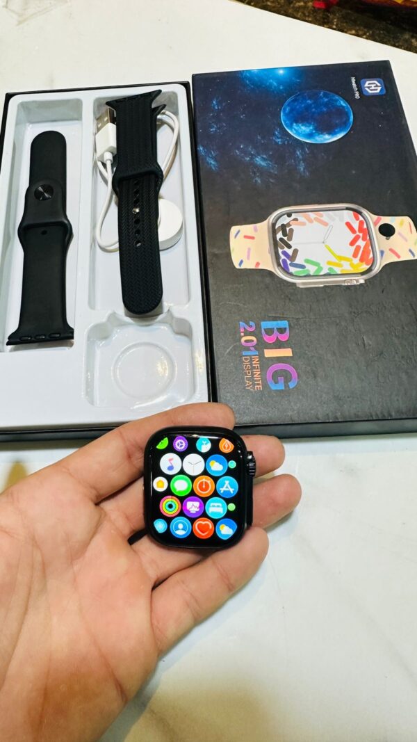 t30 ultra watch series 9 smart watch (black) - Image 8