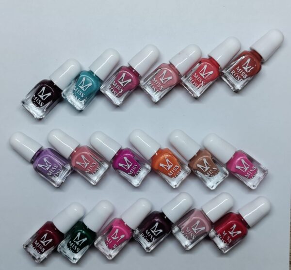 nail paints nail polish high quality in multicolor for women quick dry - Image 4