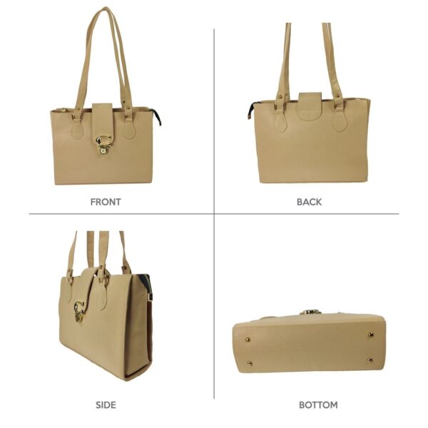 shoulder bag with 2 handles / handbags for girls, women, ladies, tote bag, purse and shoulder bag - Image 4