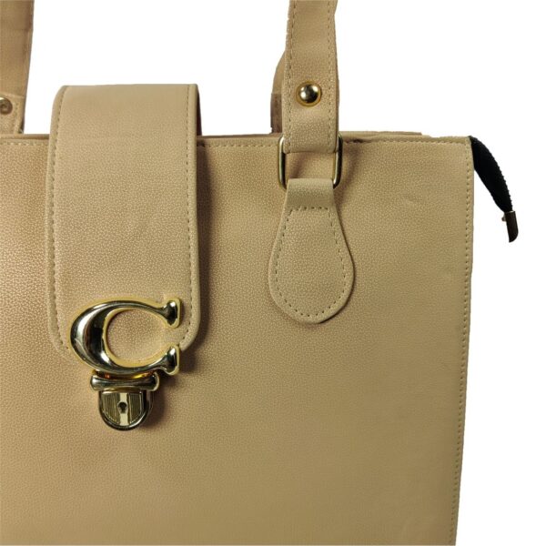 shoulder bag with 2 handles / handbags for girls, women, ladies, tote bag, purse and shoulder bag - Image 7