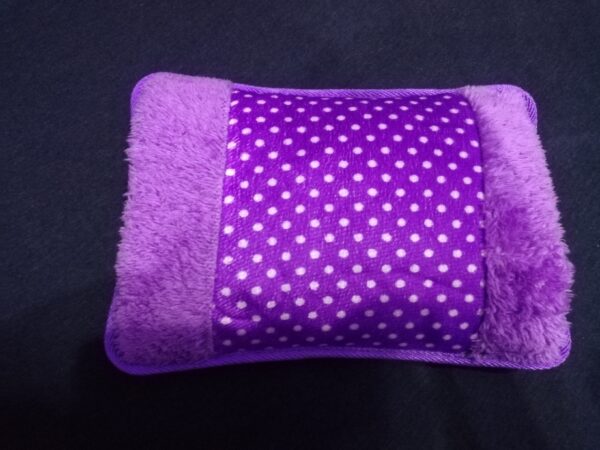 electric heating pad - heat pouch hot water bottle bag back full body pain relief heating pouch (random color) original with box - Image 3