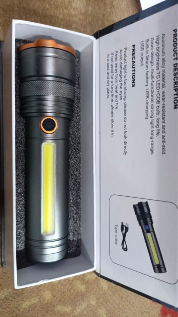 usb multifunctional flashlight(bl-c27) - Image 4