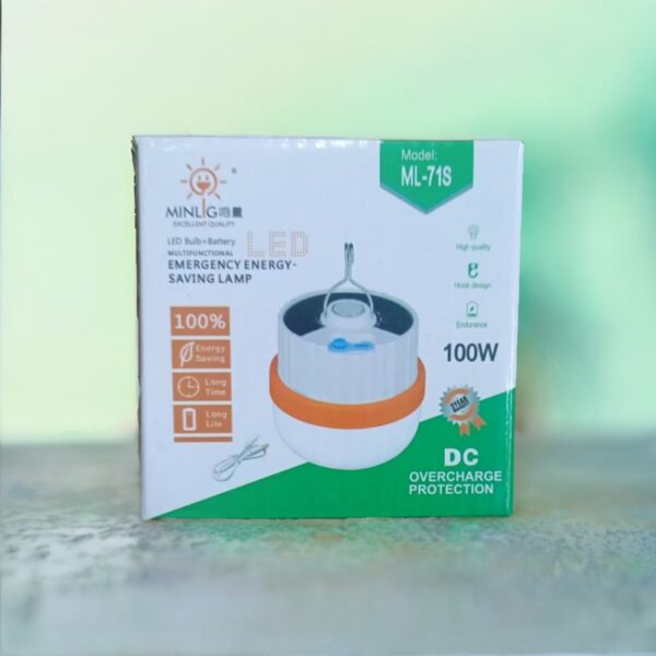 multifunctional led bulb+battery emergency energy-saving lamp 100w(ml-71s)