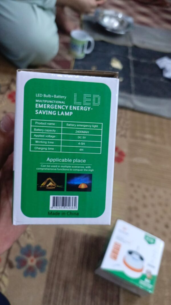 multifunctional led bulb+battery emergency energy-saving lamp 100w(ml-71s) - Image 3