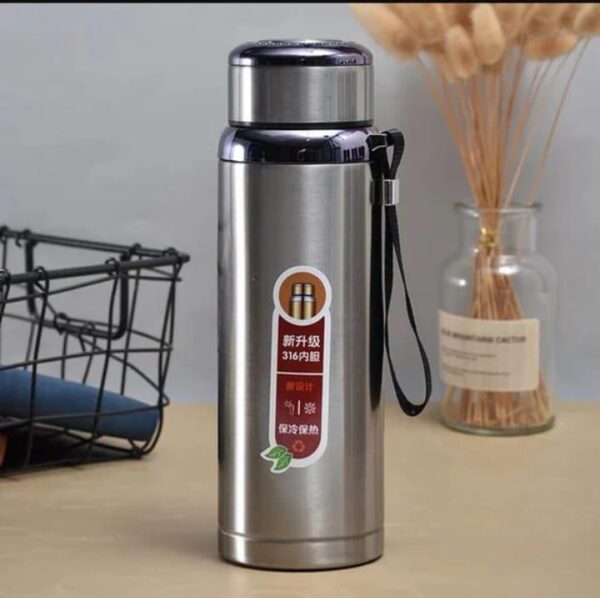 stainless steel vacuum thermos flask bottle 800ml  (random colors) - Image 10