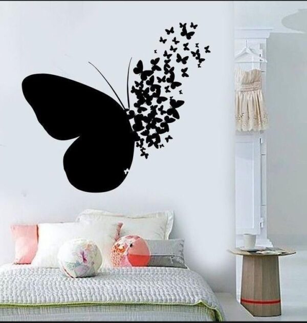 flying butterfly wooden wall decor  butterflies  wall decor,