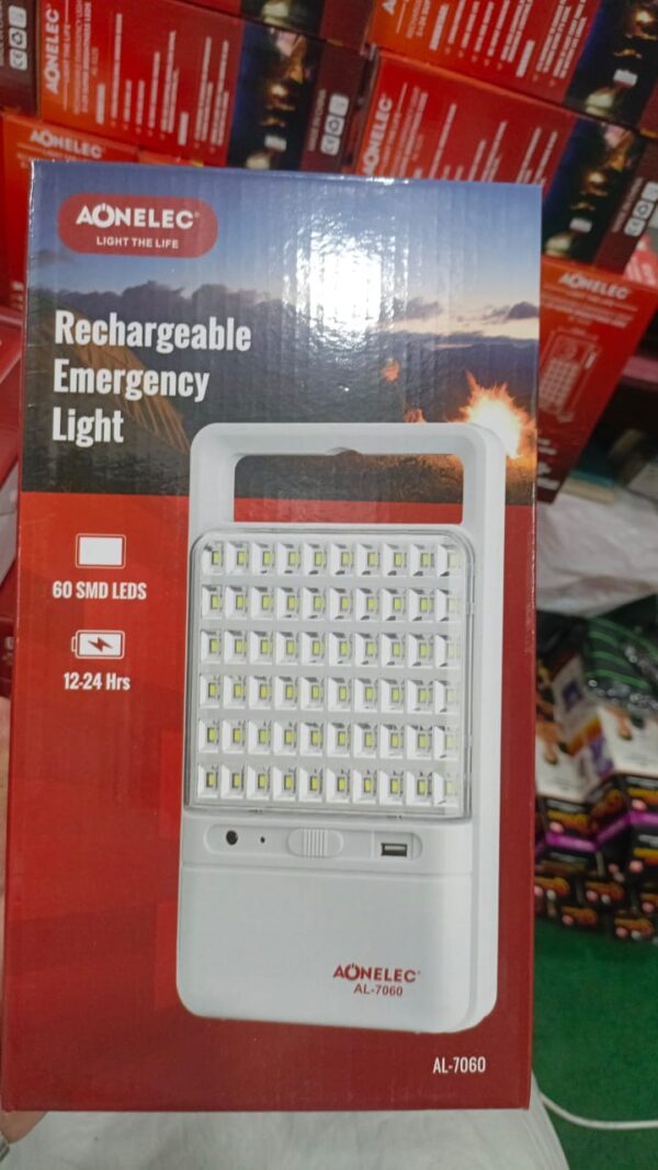 aonelec rechargeable emergency light(al-7060) - Image 4