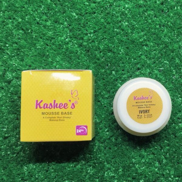 kashee's mousse base 24 hrs high coverage makeup base  (random shade ) - Image 2