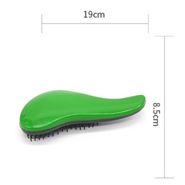 hair brush combs salon gentle anti-static brush (random color) - Image 3