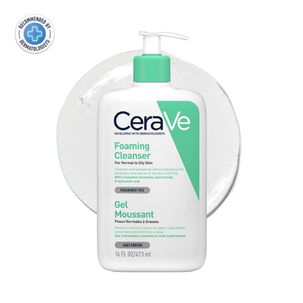cerave foaming facial cleanser - 237 ml - Image 4