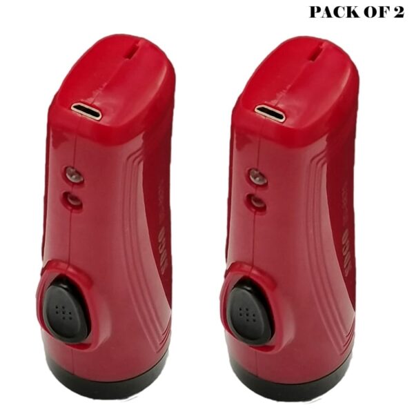 pack of 2  portable super bright usb rechargeable multifunction flashlights sd-8670 - Image 9