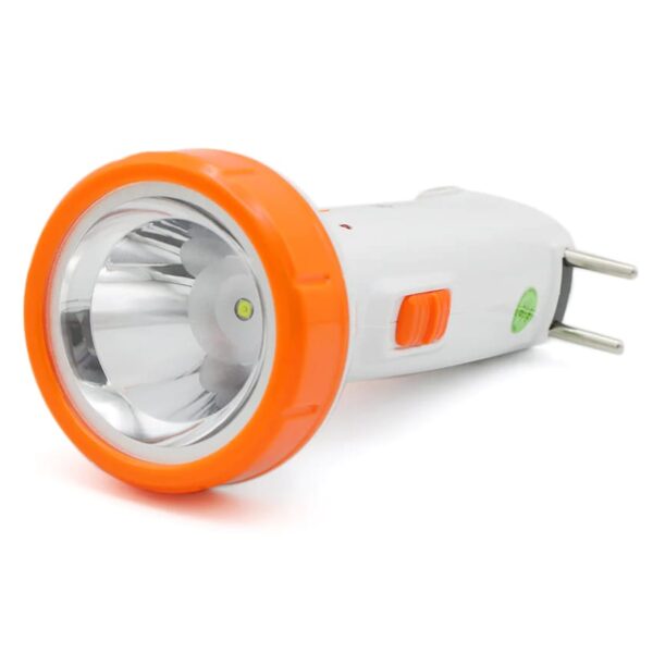 dp led flashlight  rechargeable torch  model: dp-9152 (random color )