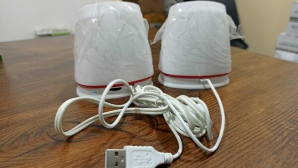 (pair) 2.0 multimedia speaker  dynamic listening with 2.0 channal speaker style - Image 5