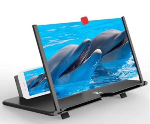 universal mobile phone screen magnifier stick holder 3d hd enlarged screen mobile phone(8 inches) - Image 3
