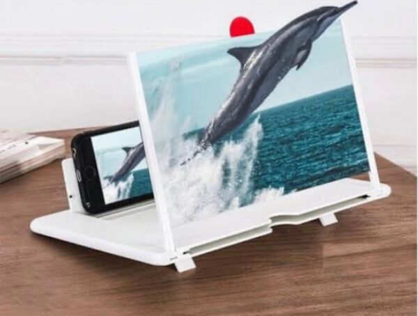 universal mobile phone screen magnifier stick holder 3d hd enlarged screen mobile phone(8 inches) - Image 4