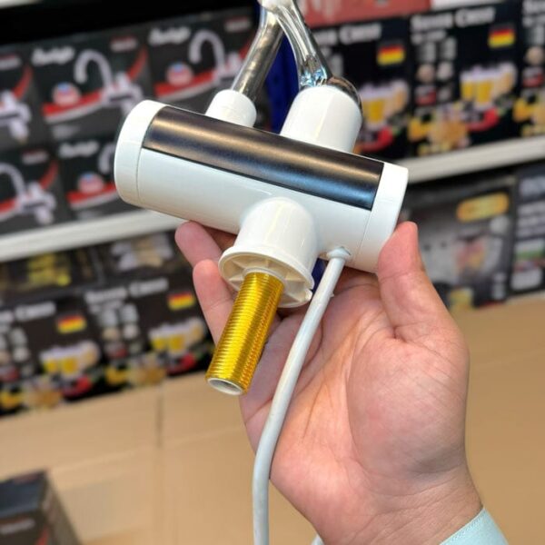 electric water heating faucet tap for kitchens and bathrooms digital temp° display | hot water(without shower ) - Image 5