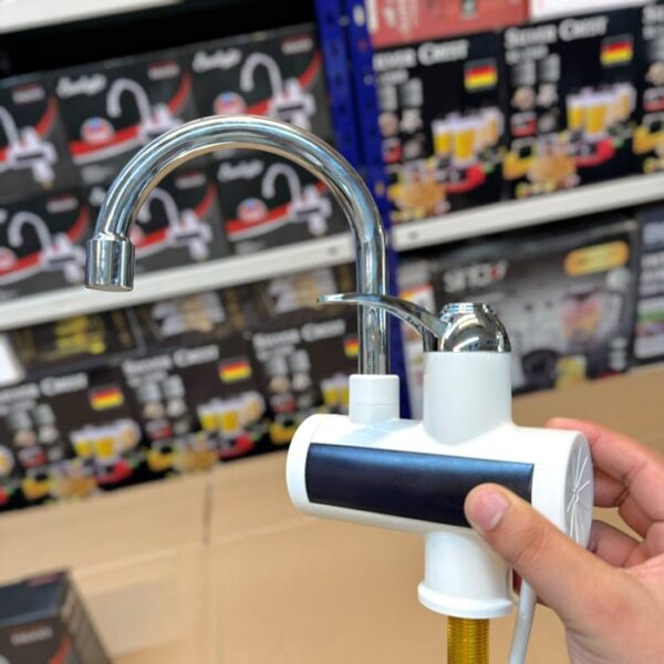 electric water heating faucet tap for kitchens and bathrooms digital temp° display | hot water(without shower ) - Image 6